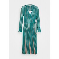 Diane von Furstenberg EDELINE Długa sukienka placid blue/pale pink DF221I00H