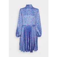 Closet CLOSET HIGH NECK PLEATED DRESS Sukienka koktajlowa blue CL921C0R9