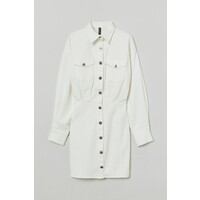 H&M Sukienka dżinsowa 0938422001 Biały