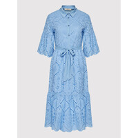Rinascimento Sukienka koszulowa CFC0103470003 Niebieski Regular Fit