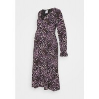 MAMALICIOUS NURSING DRESS Sukienka z dżerseju black/purple M6429F0Z6