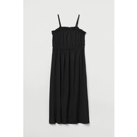 H&M Dżersejowa sukienka do łydki 1003307002 Czarny