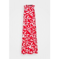 Marks & Spencer London NECK MIDI DRESS Długa sukienka red QM421C05M