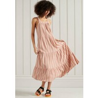 Superdry Sukienka letnia pink stripe SU221C0O2