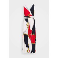 Lauren Ralph Lauren ABAGAIL DRESS Długa sukienka navy/bright hibiscus L4221C19N
