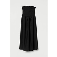 H&M Sukienka z marszczeniem - 0985777008 Czarny