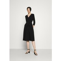 Lauren Ralph Lauren MID WEIGHT DRESS Sukienka z dżerseju black L4221C13P