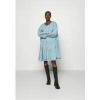 Selected Femme SLFGILLI SHORT DRESS Sukienka jeansowa light blue SE521C0ZW