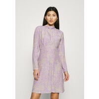 Closet HIGH NECK MINI DRESS Sukienka letnia purple CL921C0QT