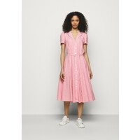 Polo Ralph Lauren GINGHAM Sukienka koszulowa ribbon pink PO221C087