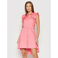 Rinascimento Sukienka koszulowa CFC0017910002 Różowy Regular Fit