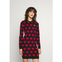 Love Moschino Sukienka dzianinowa black LO921C06Y