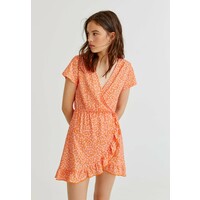 PULL&BEAR MIT PRINT Sukienka letnia orange PUC21C0N3