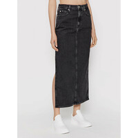 Calvin Klein Jeans Spódnica jeansowa J20J216442 Czarny Regular Fit
