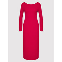 Armani Exchange Sukienka dzianinowa 6KYA88 YJ6TZ 1492 Różowy Slim Fit