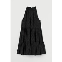H&M Trapezowa sukienka 0880738004 Czarny