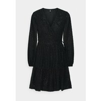 PIECES Tall PCDWYN WRAP DRESS Sukienka letnia black PIP21C02D