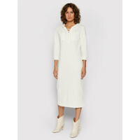 Polo Ralph Lauren Sukienka dzianinowa Lsl 211843243001 Biały Regular Fit