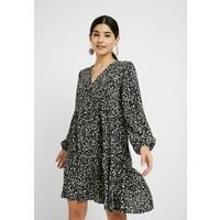ONLY Petite DETAIL SHORT DRESS Sukienka letnia black/mono OP421C05U