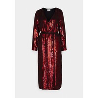 MANÉ OCASO DRESS Sukienka koktajlowa black/red M5D21C00F