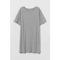 H&M Sukienka typu T-shirt 0477507002 Jasnoszary melanż