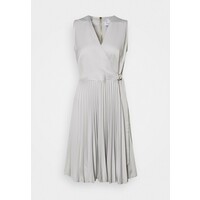 Closet CLOSET D RING WRAP FULL SKIRT DRESS Sukienka koktajlowa silver CL921C0SJ