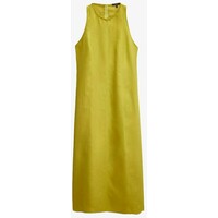 Massimo Dutti MIT NECKHOLDER Sukienka letnia yellow M3I21C0EZ