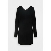 Theory AIRY SCULPTED DRESS Sukienka dzianinowa black T4021C00L