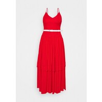 Victoria Beckham DANCER DRESS Sukienka z dżerseju bright red V0921C01X