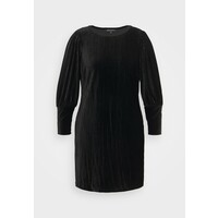 CAPSULE by Simply Be BALOON SLEEVE SHIFT DRESS Sukienka etui black CAS21C01Y