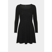 ONLY Petite ONLNELLA SQUARE NECK DRESS Sukienka letnia black OP421C0AI