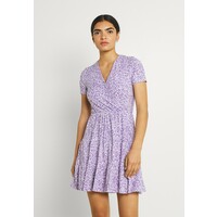 Trendyol Sukienka z dżerseju purple TRU21C0PY