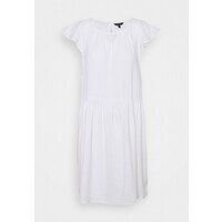 Banana Republic FLUTTER SLEEVE SHIFT DRESS Sukienka letnia white BJ721C0GG