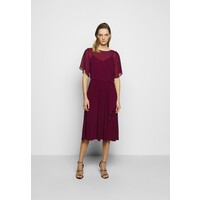 Lauren Ralph Lauren MID WEIGHT DRESS COMBO Sukienka koktajlowa exotic ruby L4221C12H