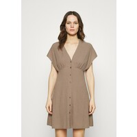 Samsøe Samsøe VALERIE SHORT DRESS Sukienka koszulowa light brown SA321C0B3