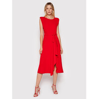 Rinascimento Sukienka koktajlowa CFC0104832003 Czerwony Regular Fit
