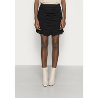 Missguided Tall COORD RUCHED SKIRT LOOK Spódnica mini black MIG21B03C