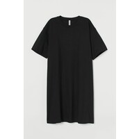H&M Sukienka typu T-shirt 0826164016 Czarny