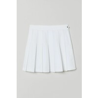 H&M Spódnica z zakładkami 0869379007 Biały