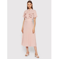 Rinascimento Sukienka koktajlowa CFC0106369003 Różowy Regular Fit