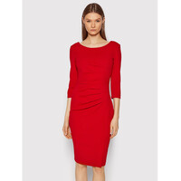 Rinascimento Sukienka koktajlowa CFC0107079003 Czerwony Slim Fit