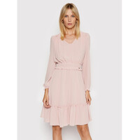 Rinascimento Sukienka koktajlowa CFC0104675003 Różowy Regular Fit