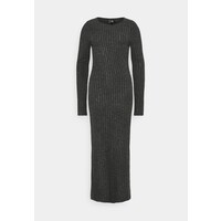 Vero Moda Tall VMTAMIKA FITTED DRESS TALL Długa sukienka dark grey melange VEB21C06H-C11