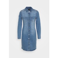 Vero Moda VMGRACE SLIM BUTTON Sukienka jeansowa light blue denim VE121C2J0-K12