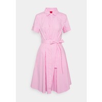 HUGO KEKALIANA Sukienka koszulowa pink/white HU721C0JL-J11