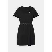 KARL LAGERFELD IKONIK DRESS Sukienka z dżerseju black K4821C04M-Q11