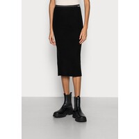 Calvin Klein ESSENTIAL MAXI SKIRT Długa spódnica black 6CA21B01N-Q11