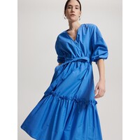 Reserved Sukienka z bawełny organicznej 0014I-55X