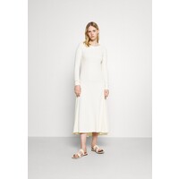 Polo Ralph Lauren WAFFLE LONG SLEEVE DAY DRESS Sukienka letnia chic cream PO221C08Q-A11