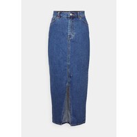 Monki Spódnica jeansowa blue medium dusty MOQ21B04B-K11